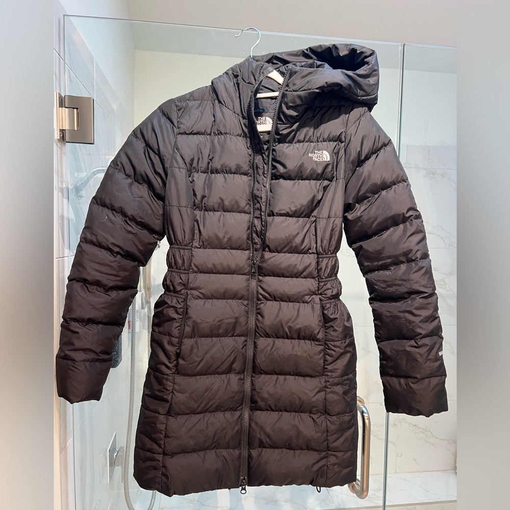 Black North Face puffer